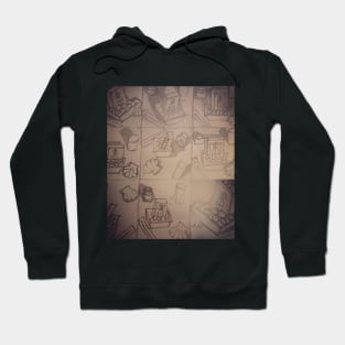 Buddha Comic Strips Hoodie